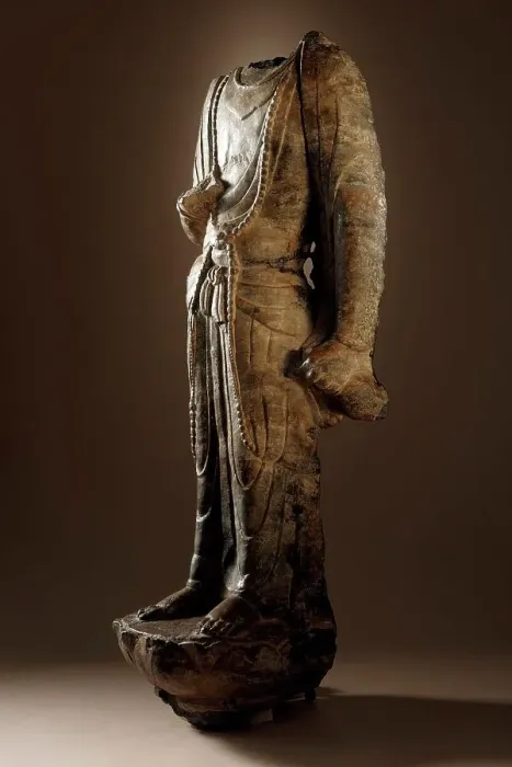 Framed Print : Probably Avalokitésvara (Guanyin), the Bodhisattva of Mercy (image 2 of 2), between c.700 and c.800. Creator: Unknown Framed Print : Probably Avalokitésvara (Guanyin), the Bodhisattva of Mercy (image 2 of 2), between c.700 and c.800. Creator: Unknown