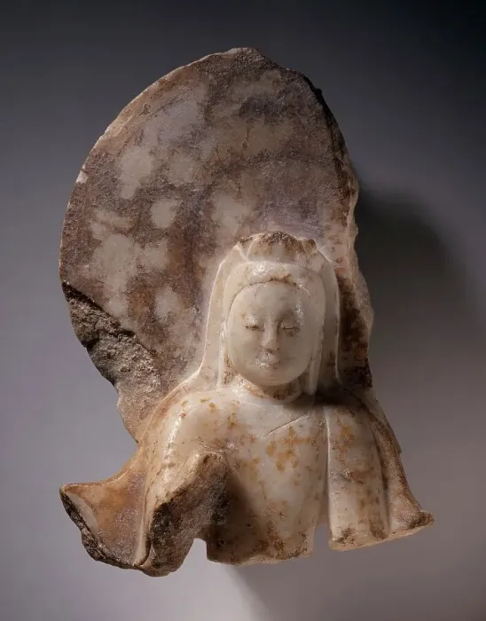 Framed Print : Probably Maitreya (Mile), the Buddha of the Future, between 550 and 577. Creator: Unknown Framed Print : Probably Maitreya (Mile), the Buddha of the Future, between 550 and 577. Creator: Unknown