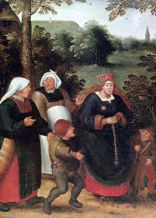 Framed Print : The Procession of the Bride, c1584-1638. Artist: Pieter Brueghel the Younger Framed Print : The Procession of the Bride, c1584-1638. Artist: Pieter Brueghel the Younger