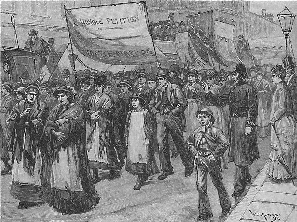 Procession of Match-Makers To Westminster, 1892. Artist: William Douglas Almond
