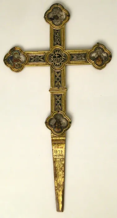 Framed Print : Processional Cross, Italian, 1479. Creator: Unknown Framed Print : Processional Cross, Italian, 1479. Creator: Unknown