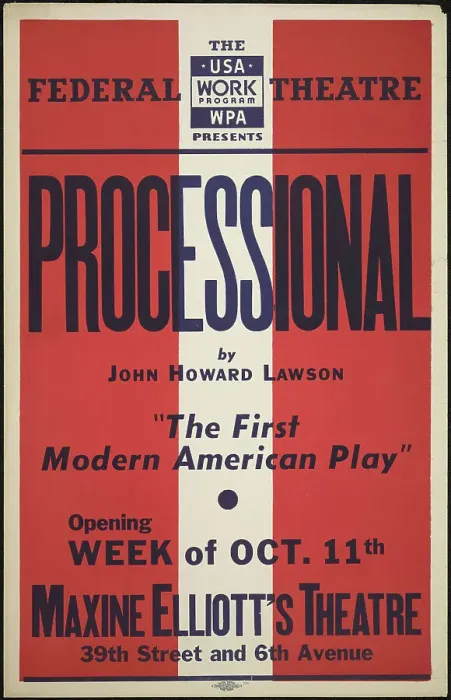 Framed Print : Processional, New York, 1937. Creator: Unknown Framed Print : Processional, New York, 1937. Creator: Unknown