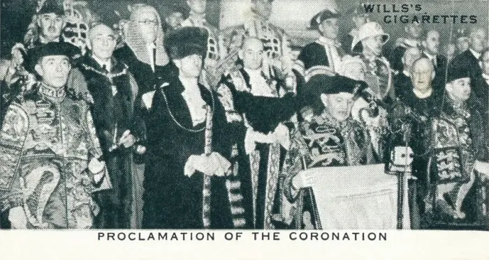 Framed Print : Proclamation of the Coronation, 1936 (1937) Framed Print : Proclamation of the Coronation, 1936 (1937)