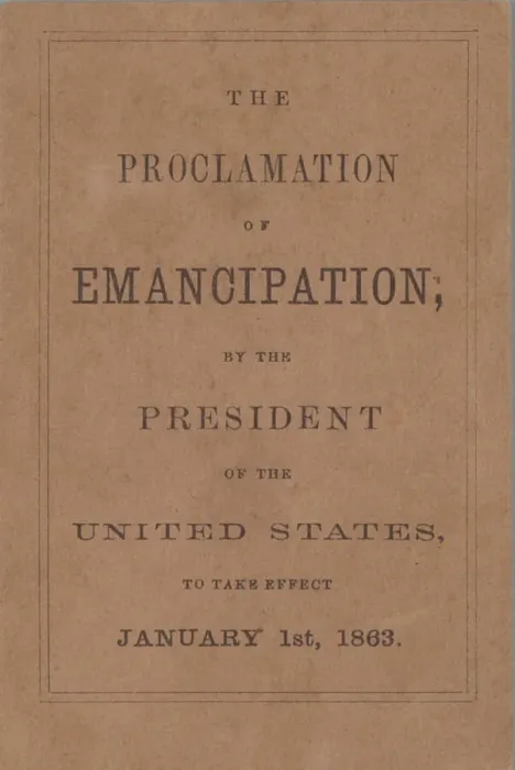 Framed Print : The Proclamation of Emancipation by the President of the United States... 1862 Framed Print : The Proclamation of Emancipation by the President of the United States... 1862