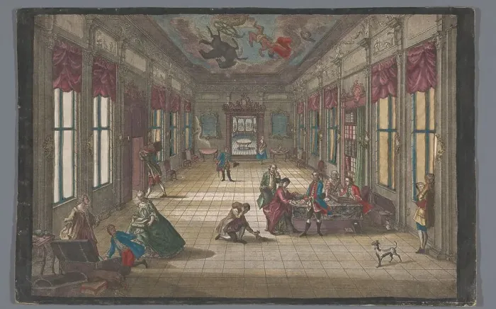 Framed Print : The prodigal son receives his inheritance, 1742-1801. Creator: Anon Framed Print : The prodigal son receives his inheritance, 1742-1801. Creator: Anon