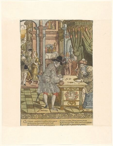 The prodigal son receives his inheritance, c.1540-c.1550. Creator: Cornelis Anthonisz