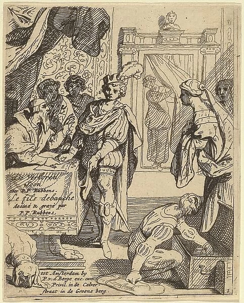 The Prodigal Son Receiving His Patrimony. Creator: Theodoor van Thulden