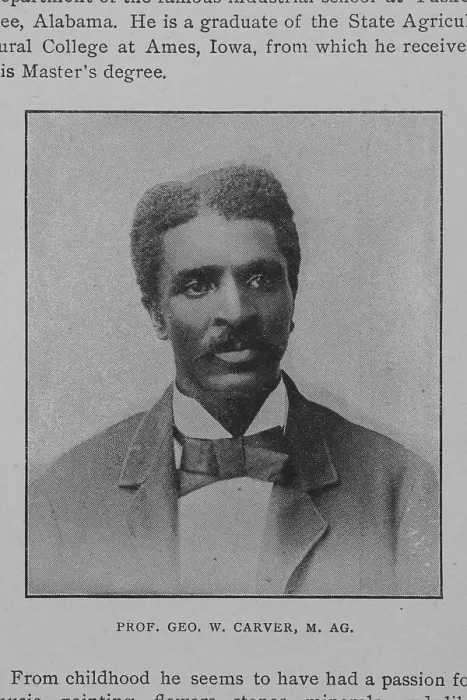 Framed Print : Prof. Geo. W. Carver, M. Ag. 1902. Creator: Unknown Framed Print : Prof. Geo. W. Carver, M. Ag. 1902. Creator: Unknown