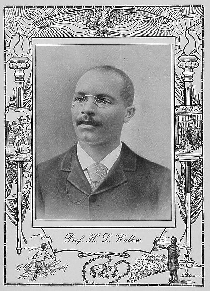 Prof. H. L. Walker [recto], 1902. Creator: Unknown