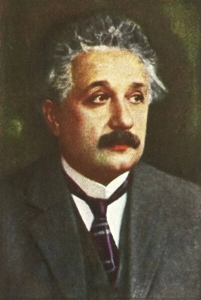 Professor Albert Einstein, c1928. Creator: Unknown