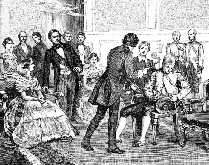 Framed Print : Professor Anderson at Balmoral, 1849, (1900) Framed Print : Professor Anderson at Balmoral, 1849, (1900)