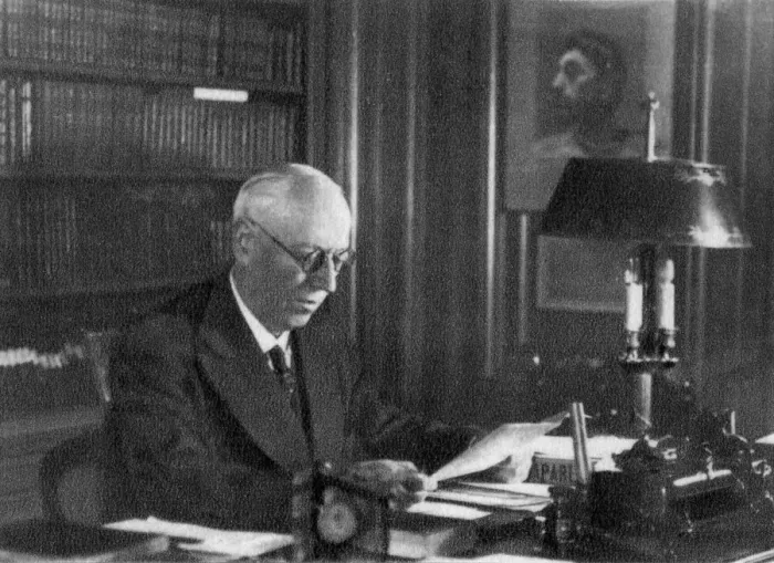 Framed Print : Professor Charles Laubry, French cardiologist, 1940 Framed Print : Professor Charles Laubry, French cardiologist, 1940