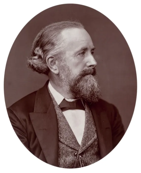 Framed Print : Professor Edward Frankland, 1880. Creator: Lock & Whitfield
