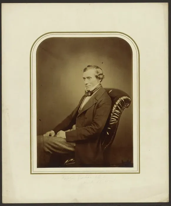 Framed Print : Professor Graham, F.R.S. 1855. Creator: Maull & Polyblank Framed Print : Professor Graham, F.R.S. 1855. Creator: Maull & Polyblank
