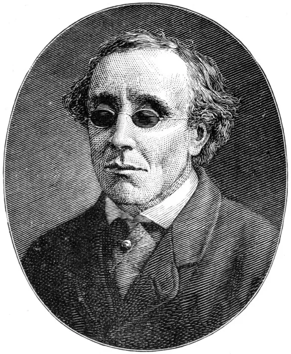 Framed Print : Professor Henry Fawcett, blind English statesman and economist, 1900 Framed Print : Professor Henry Fawcett, blind English statesman and economist, 1900