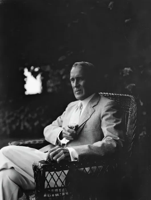 Framed Print : Professor Robert Wood, portrait photograph, 1932. Creator: Arnold Genthe Framed Print : Professor Robert Wood, portrait photograph, 1932. Creator: Arnold Genthe