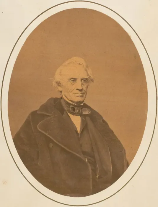 Framed Print : Professor Samuel F. B. Morse, LL. D. 1850s. Creator: Unknown Framed Print : Professor Samuel F. B. Morse, LL. D. 1850s. Creator: Unknown