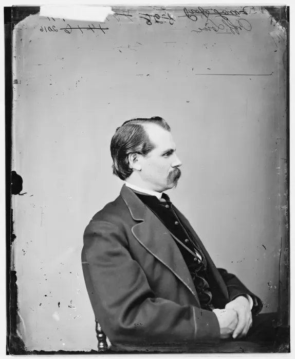 Framed Print : Professor T. S. C. Lowe, between 1865 and 1880. Creator: Unknown Framed Print : Professor T. S. C. Lowe, between 1865 and 1880. Creator: Unknown