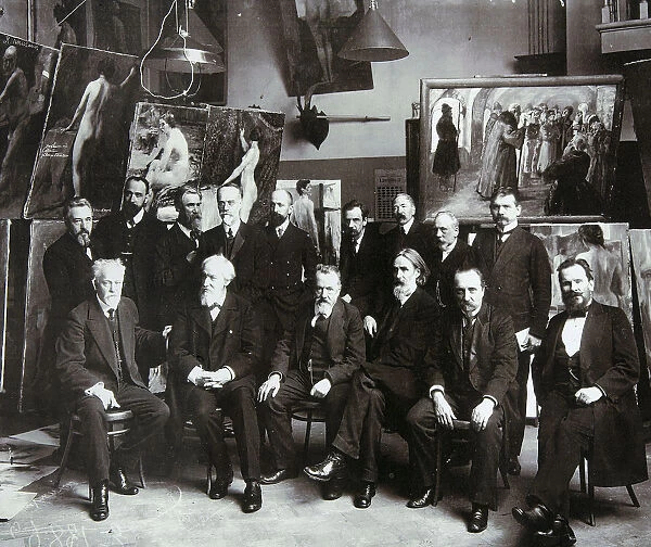 Professors of the Russian Academy of Arts, 1913