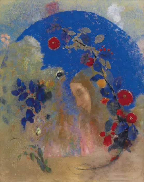 Framed Print : Profil sous une arche, c. 1905 Framed Print : Profil sous une arche, c. 1905