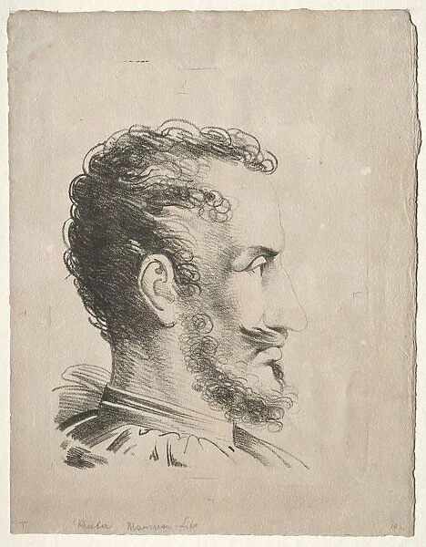 Profile Head. Creator: Friedrich Wilhelm Reuter (German, 1768-1834)