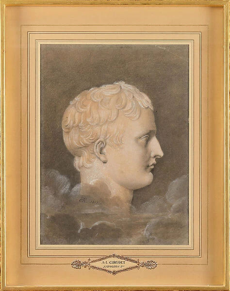 Profile of Napoleon I Bonaparte (1769-1821), 1812