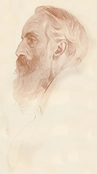 Framed Print : Profile Study, c1921. Artist: Philip A de Laszlo Framed Print : Profile Study, c1921. Artist: Philip A de Laszlo
