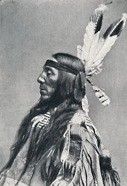 Profile view of a Sioux, 1912. Artist: Robert Wilson Shufeldt