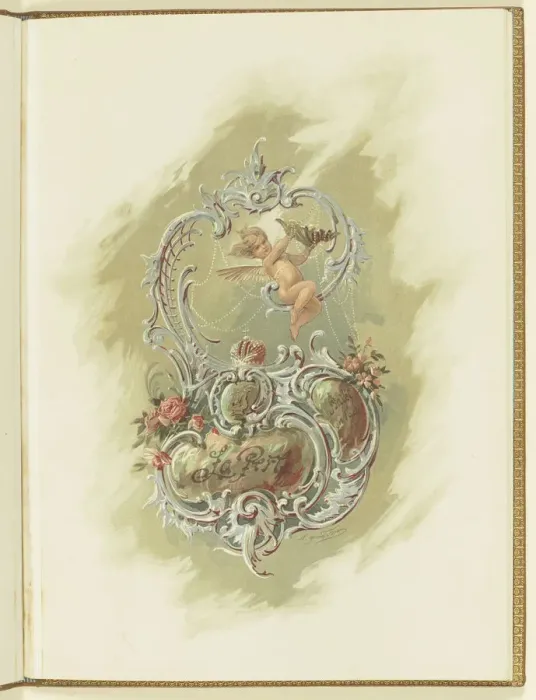 Framed Print : Program for the ballet La Perle by Marius Petipa and Riccardo Drigo, 1896. Creator: Hohen Framed Print : Program for the ballet La Perle by Marius Petipa and Riccardo Drigo, 1896. Creator: Hohen