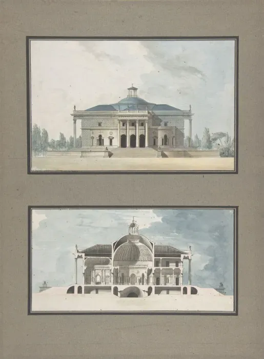 Framed Print : Project for a Maison de plaisance pour un grand seigneur Framed Print : Project for a Maison de plaisance pour un grand seigneur