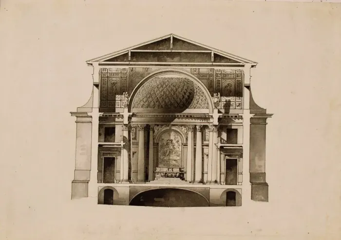 Framed Print : Project of the Maltese Chapel at the Vorontsov Palace in Saint Petersburg, 1798-1800 Framed Print : Project of the Maltese Chapel at the Vorontsov Palace in Saint Petersburg, 1798-1800