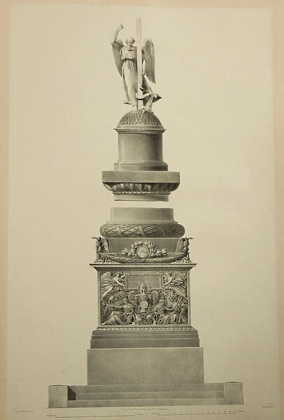 Project of the Monument Consecrated to the Memory of the Emperor Alexander I, 1829