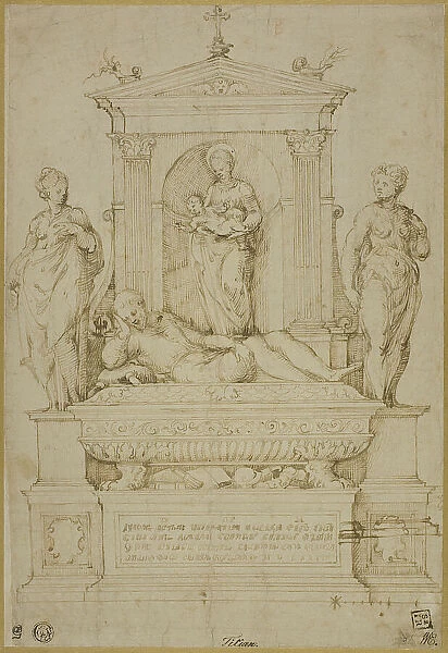 Project for a Tomb, 1537 / 43. Creator: Giulio Campi