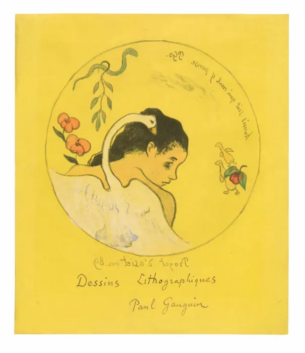 Framed Print : Projet d assiette (Leda) (Design for a Plate [Leda])