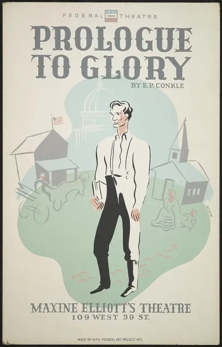 Framed Print : Prologue to Glory 2, New York, 1938. Creator: Unknown