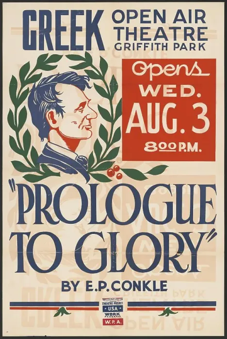 Framed Print : Prologue to Glory, Los Angeles, [193-]. Creator: Unknown