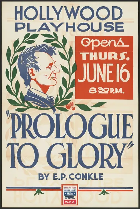 Framed Print : Prologue to Glory, Los Angeles, 1938. Creator: Unknown Framed Print : Prologue to Glory, Los Angeles, 1938. Creator: Unknown