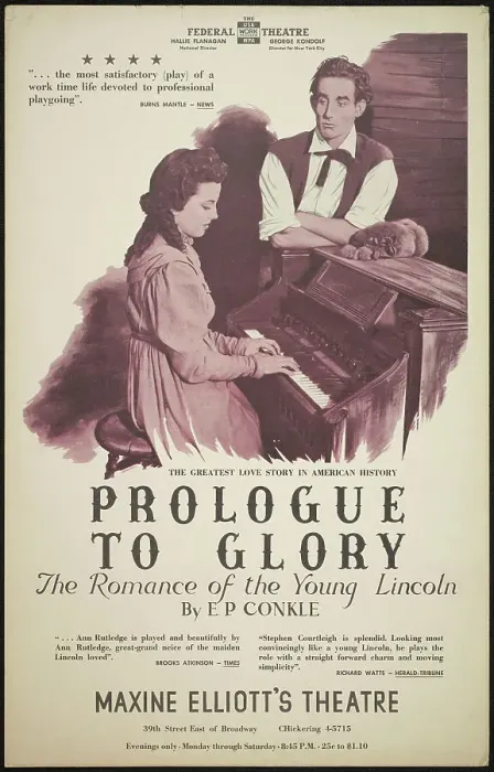 Framed Print : Prologue to Glory, New York, 1938. Creator: Unknown Framed Print : Prologue to Glory, New York, 1938. Creator: Unknown