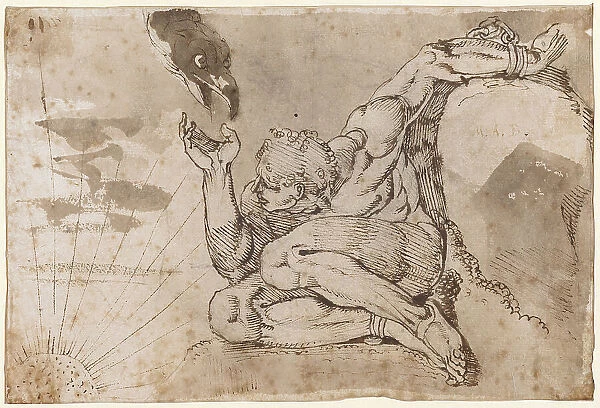 Prometheus, 1771. Creator: Füssli (Fuseli), Johann Heinrich (1741-1825)