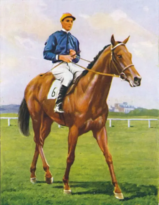 Framed Print : Prometheus, Jockey: W. Rickaby, 1939 Framed Print : Prometheus, Jockey: W. Rickaby, 1939
