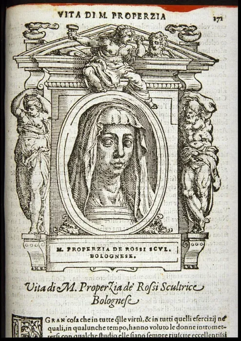 Framed Print : Properzia de Rossi, ca 1568 Framed Print : Properzia de Rossi, ca 1568