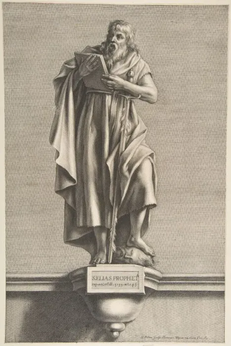 Framed Print : The Prophet Elias. n. d. Creator: Nicolas Pitau Framed Print : The Prophet Elias. n. d. Creator: Nicolas Pitau