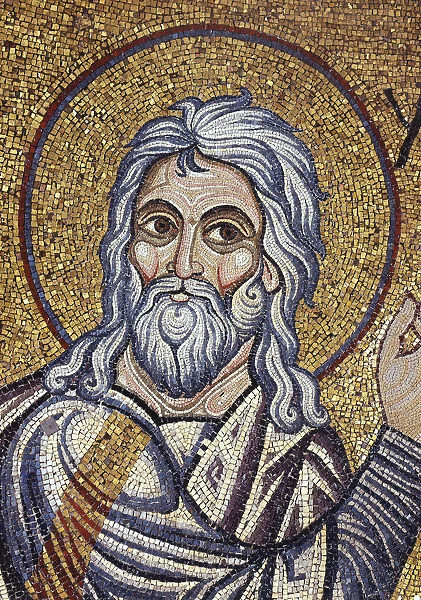 The Prophet Isaiah (Detail of Interior Mosaics in the St. Marks Basilica), 12th century. Artist: Byzantine Master
