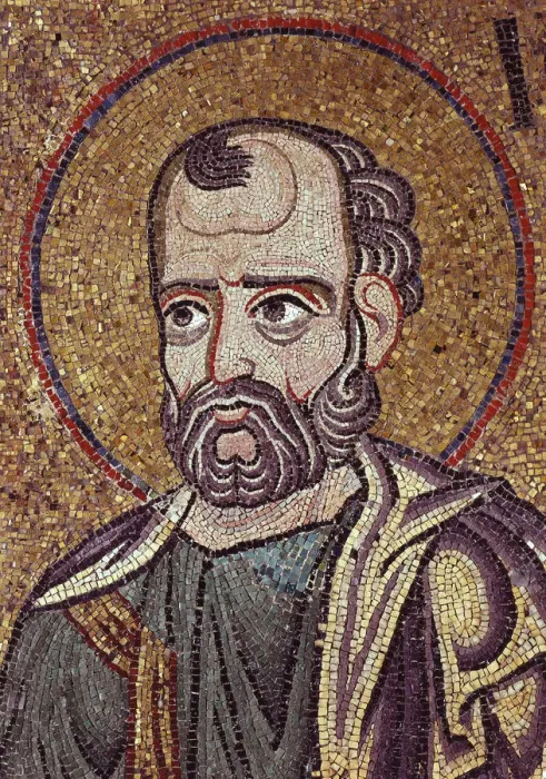Framed Print : The Prophet Jonah (Detail of Interior Mosaics in the St. Marks Basilica), 12th century. Artist: Byzantine Master Framed Print : The Prophet Jonah (Detail of Interior Mosaics in the St. Marks Basilica), 12th century. Artist: Byzantine Master