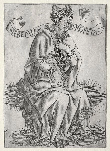The Prophets: Jeremiah, c. 1470-75. Creator: Baccio Baldini (Italian, c. 1436-1487)