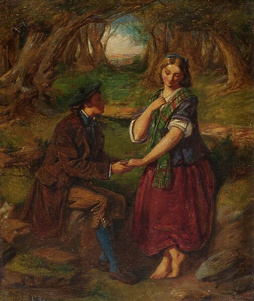 The Proposal, 1876. Creator: Alexander Fraser the Younger