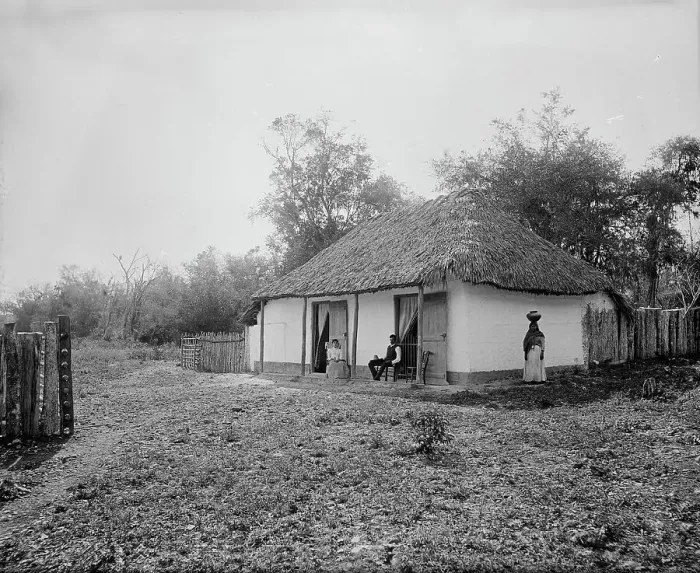 Framed Print : Proprietor's home at Taninul, between 1880 and 1897. Creator: William H. Jackson Framed Print : Proprietor's home at Taninul, between 1880 and 1897. Creator: William H. Jackson