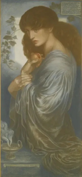 Framed Print : Proserpine. Artist: Rossetti, Dante Gabriel (1828-1882) Framed Print : Proserpine. Artist: Rossetti, Dante Gabriel (1828-1882)