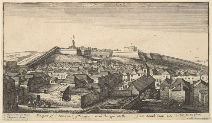 Framed Print : Prospect of the inner part of Tangier, ca. 1670. Creator: Wenceslaus Hollar Framed Print : Prospect of the inner part of Tangier, ca. 1670. Creator: Wenceslaus Hollar