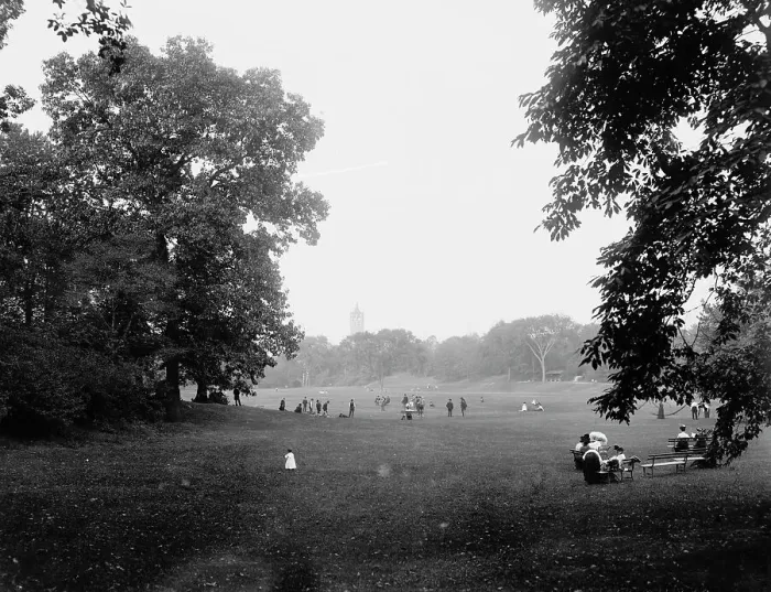 Framed Print : Prospect Park, Brooklyn, N.Y. ca 1900. Creator: Unknown Framed Print : Prospect Park, Brooklyn, N.Y. ca 1900. Creator: Unknown